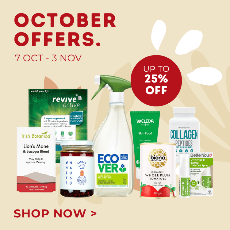 October offers. Up to 25% off from 7 October to 3 November. Shop now.